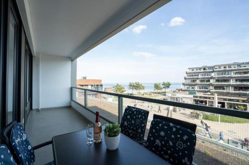 Balkón nebo terasa v ubytování Haus Meeresstrand Seeseite