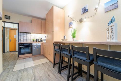 Nhà bếp/bếp nhỏ tại Berolina Jule