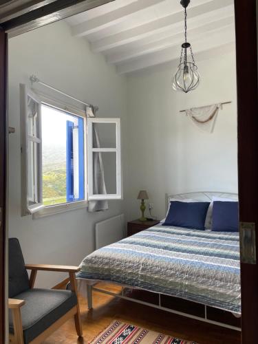 Postel nebo postele na pokoji v ubytování Vorino house