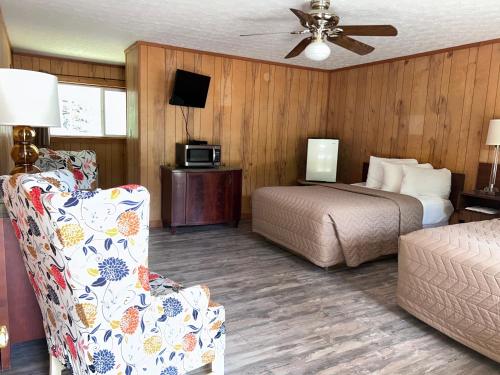 Μια τηλεόραση ή/και κέντρο ψυχαγωγίας στο Stony Creek Motel