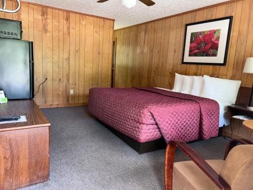 Χώρος καθιστικού στο Stony Creek Motel