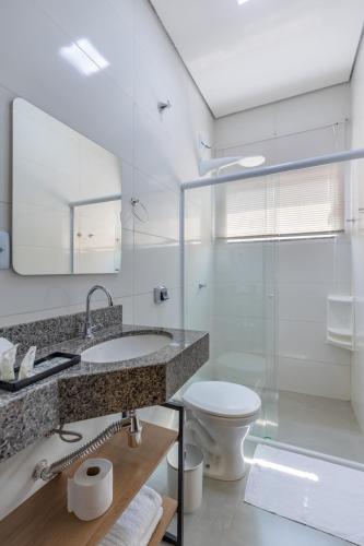 Ένα μπάνιο στο Loft com 2 Qts e garagem em área nobre