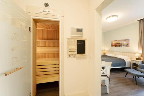 Μια τηλεόραση ή/και κέντρο ψυχαγωγίας στο Strandresidenz Vogelflug Sundperle