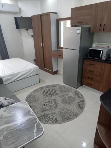 Η κουζίνα ή μικρή κουζίνα στο Casablanca Beach for families only