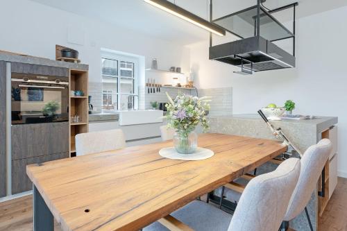 Dapur atau dapur kecil di Am Feldweg 8 Lüttn Kombüse