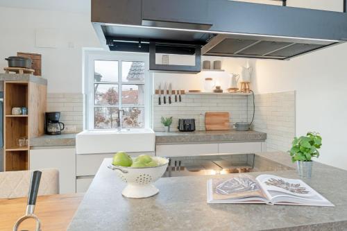Dapur atau dapur kecil di Am Feldweg 8 Lüttn Kombüse