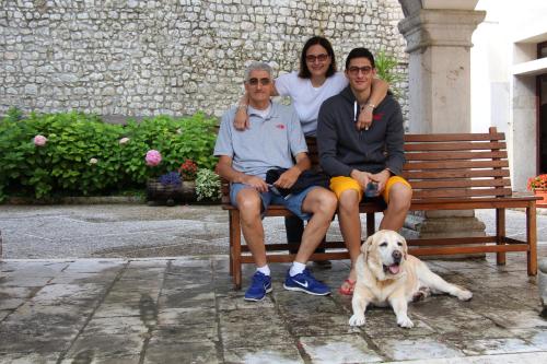 Domácí mazlíčci ubytovaní s hosty v ubytování Palazzo Scolari