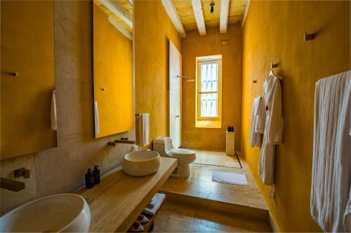 Koupelna v ubytování Casa Carolina Hotel Cartagena