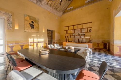 Posezení v ubytování Casa Carolina Hotel Cartagena