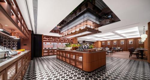 Restaurace v ubytování 广州长隆万博四海城城际酒店