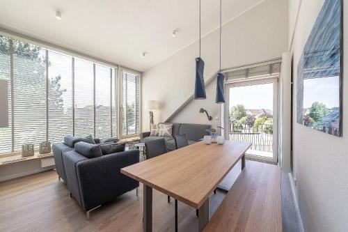Posezení v ubytování Sonne und Meer Wohnung 3