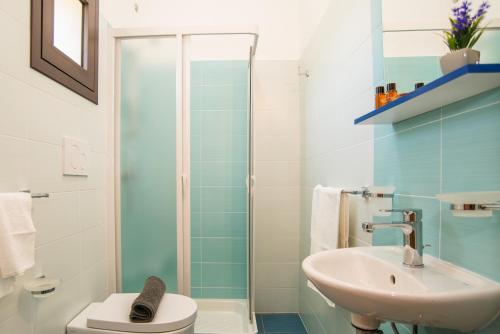 Ένα μπάνιο στο Bed & breakfast Giulio