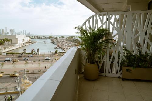 Μπαλκόνι ή βεράντα στο Terrazas Hotel Boutique