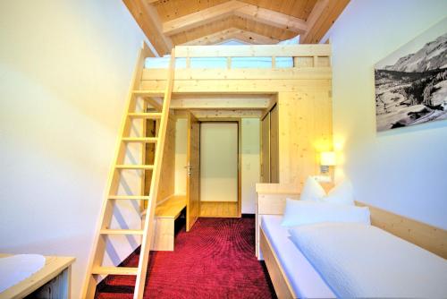 Postel nebo postele na pokoji v ubytování Appartements Auszeit