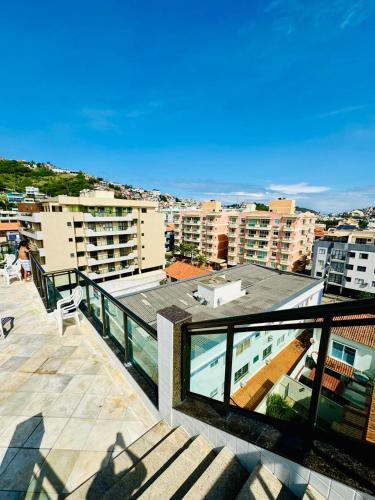 Balkoni atau teres di Loft vista mar