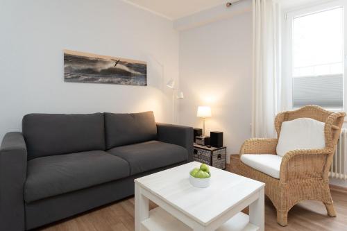 Posezení v ubytování Solymar Wohnung 22