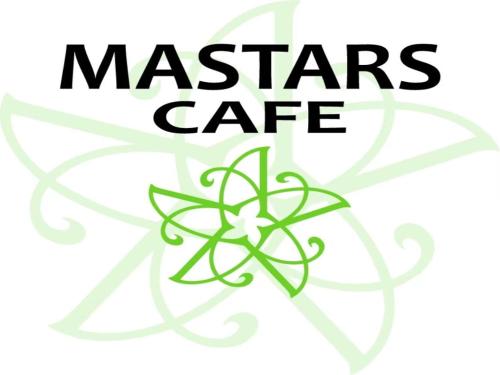 a logo for a masters cafe at Hotel Reference Kokuraekimae in Kitakyushu