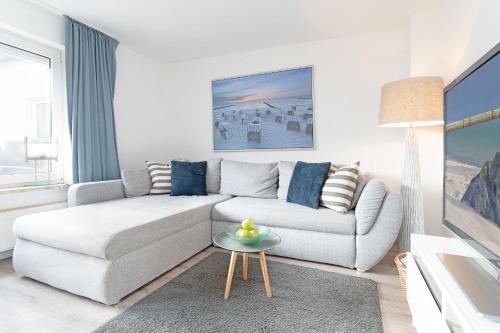 Χώρος καθιστικού στο Fischerhus