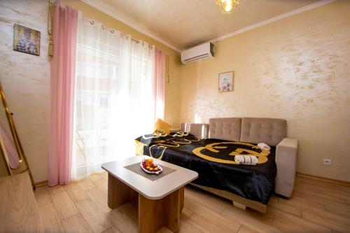 Ruang duduk di Krizor Apartman Budva