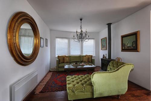 Гостиная зона в Apartments Villa Kukoljac