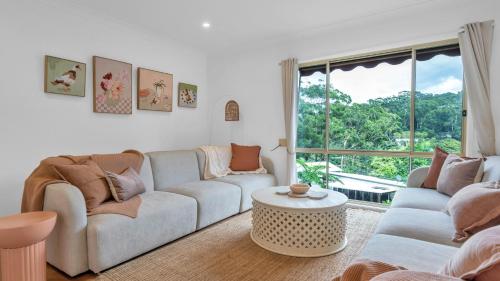 Χώρος καθιστικού στο Relax Coastal Retreat Nth Avoca