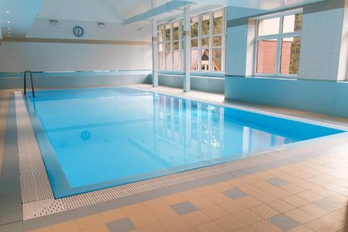 Swimmingpoolen hos eller tæt på Apartment Poustevník