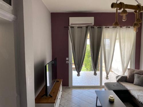 TV/trung tâm giải trí tại Villa Sun View