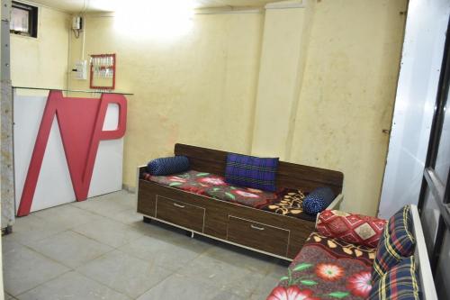 Posezení v ubytování Hotel Dwarka Gauri