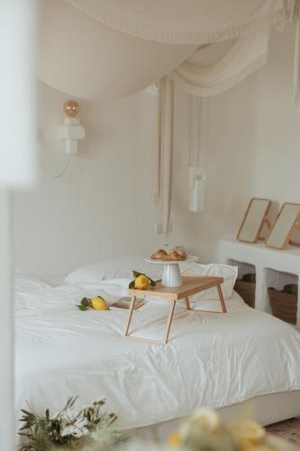 Katil atau katil-katil dalam bilik di Masseria Borgo Ritella