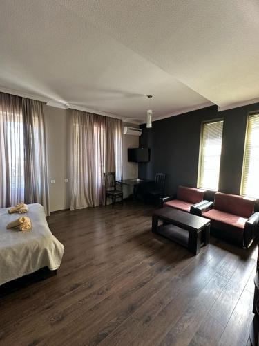 Hotel Ermaにあるベッド