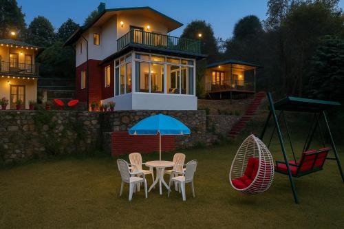 Zahrada ubytování Bougain Villa Cottage