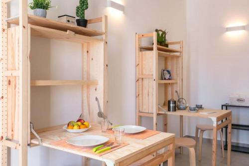 Dapur atau dapur kecil di Ghirgolu House - Le Residenze del Mare