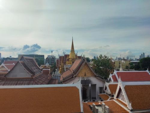 Nespecifikovaný výhled na destinaci Bangkok nebo výhled na město při pohledu z ubytování v soukromí