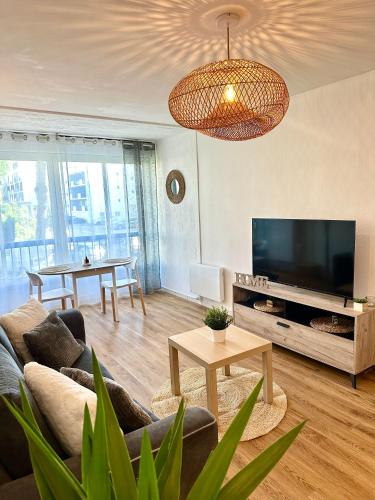 studio situé proche de la plage