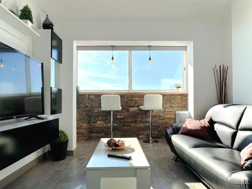 Posezení v ubytování PANORAMIC D-LUXE
