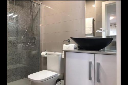 Koupelna v ubytování Casa Planta Alta Bungalow 29