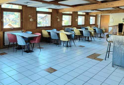 Εστιατόριο ή άλλο μέρος για φαγητό στο Hôtel Le MontBlanc