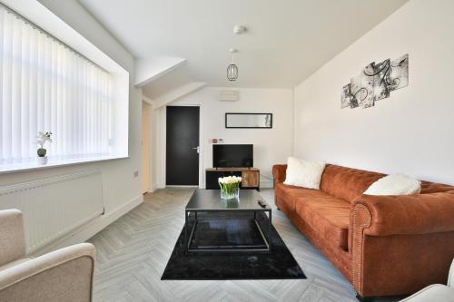 Posezení v ubytování Hiks Accommodations