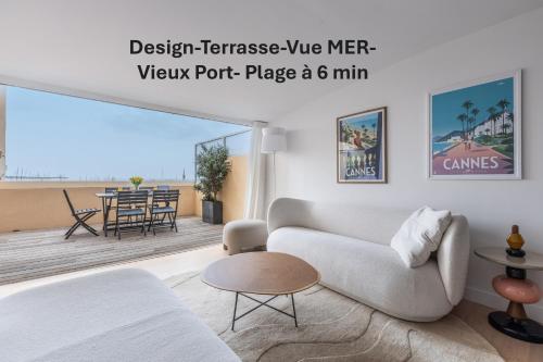 A3B047 TRIPLEX MODERNE TERRASSE vue MER
