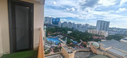 Nespecifikovaný výhled na destinaci Petaling Jaya nebo výhled na město při pohledu z apartmánu