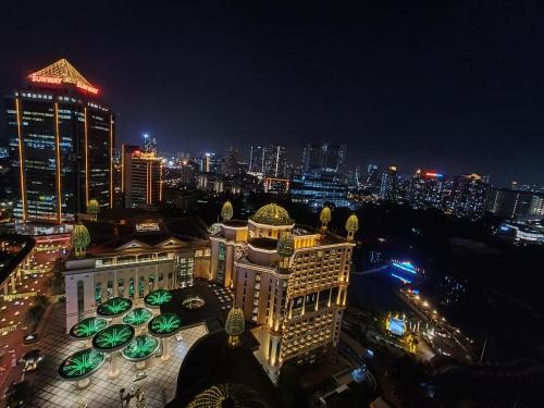 Nespecifikovaný výhled na destinaci Petaling Jaya nebo výhled na město při pohledu z apartmánu