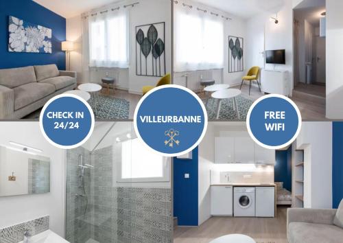 Cosy et design Villeurbanne centre