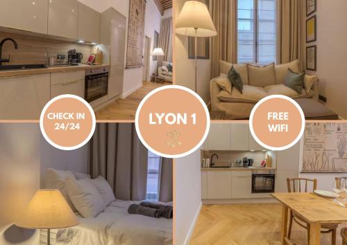 Photo de la galerie de l'établissement Charme et cosy en hypercentre, à Lyon