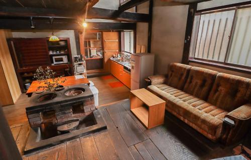 Cuina o zona de cuina de GLOCE sadoベースキャンプ宿根木