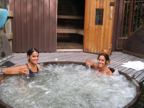 Επισκέπτες που μένουν στο Karelia Alpine Lodge