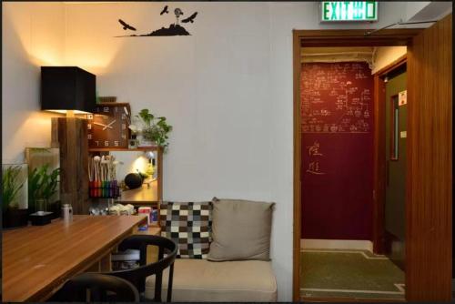 Istumisnurk majutusasutuses 香港金門賓館 KamMun Guest House
