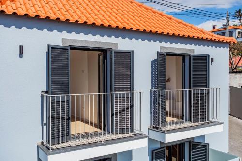 Balkón nebo terasa v ubytování Cocoon House