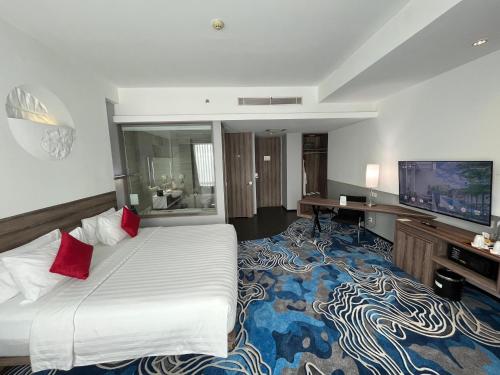 TV o dispositivi per l'intrattenimento presso Novotel Bandung