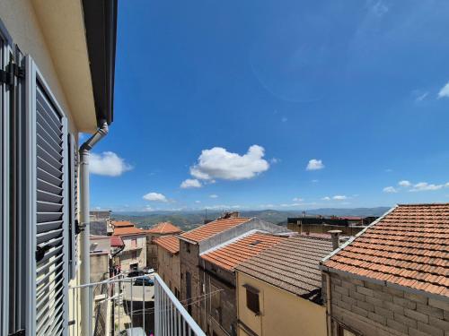 a view of a city from a balcony at Dazicalò in San Giovanni Gemini
