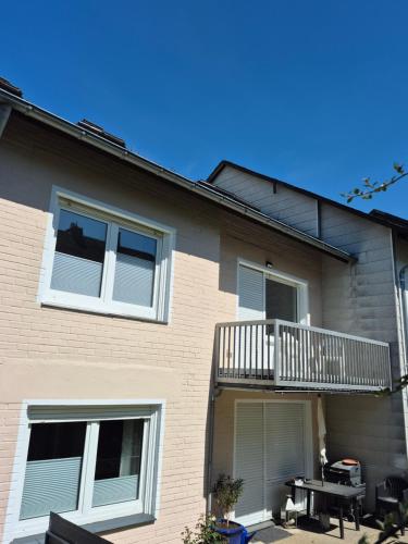 Balkón nebo terasa v ubytování Haus Bergblick